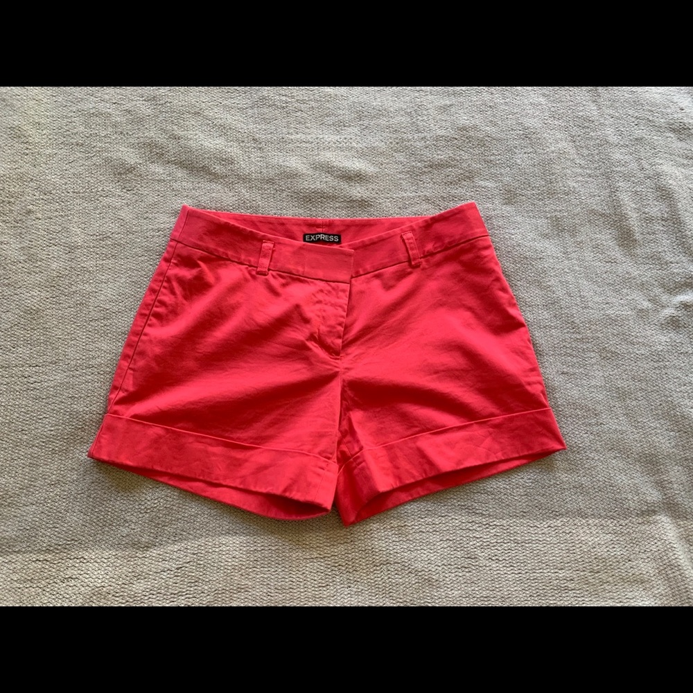 Express Hot Pink Shorts